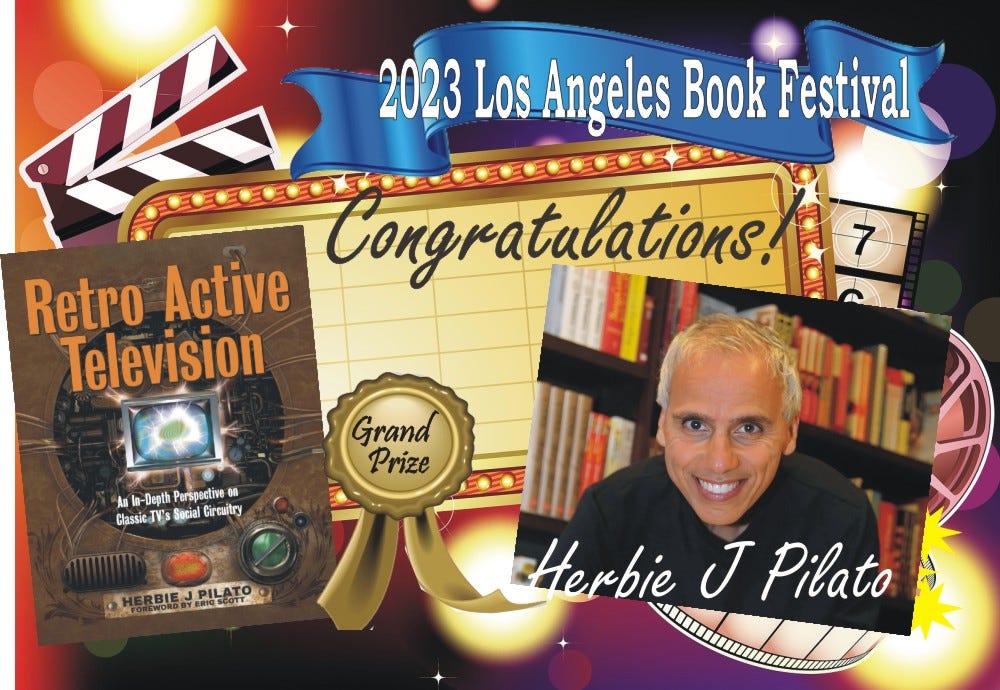 Retro Active Television Los Angeles Book Festival recognition