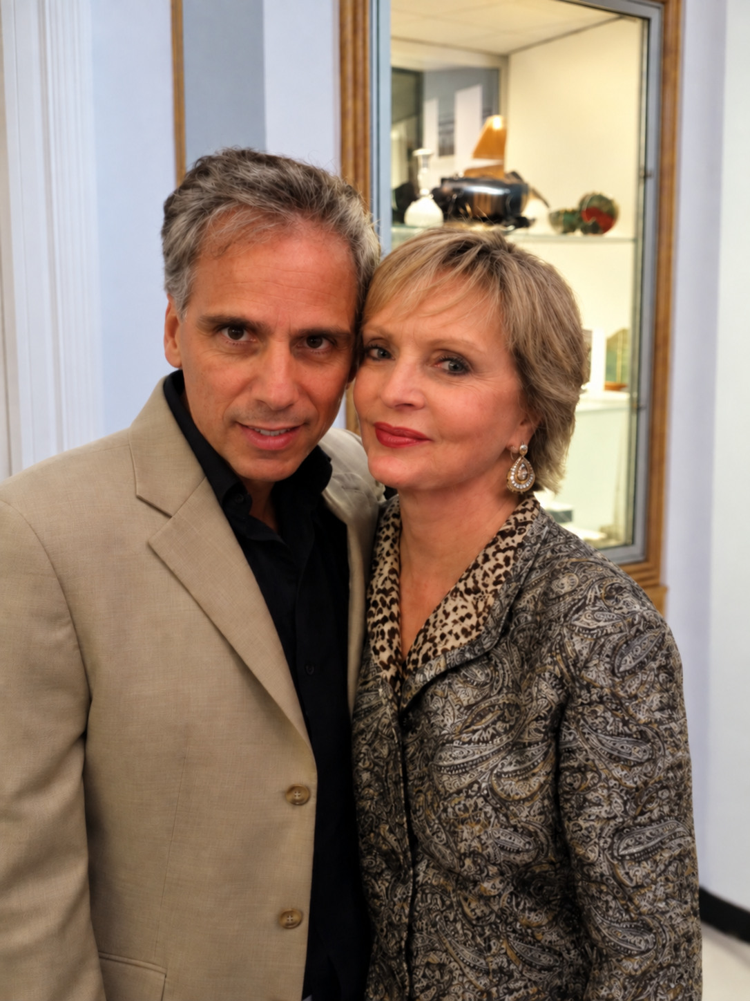 Herbie J Pilato with Florence Henderson