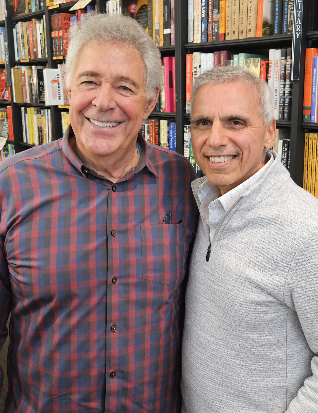 Herbie J Pilato with Barry Williams