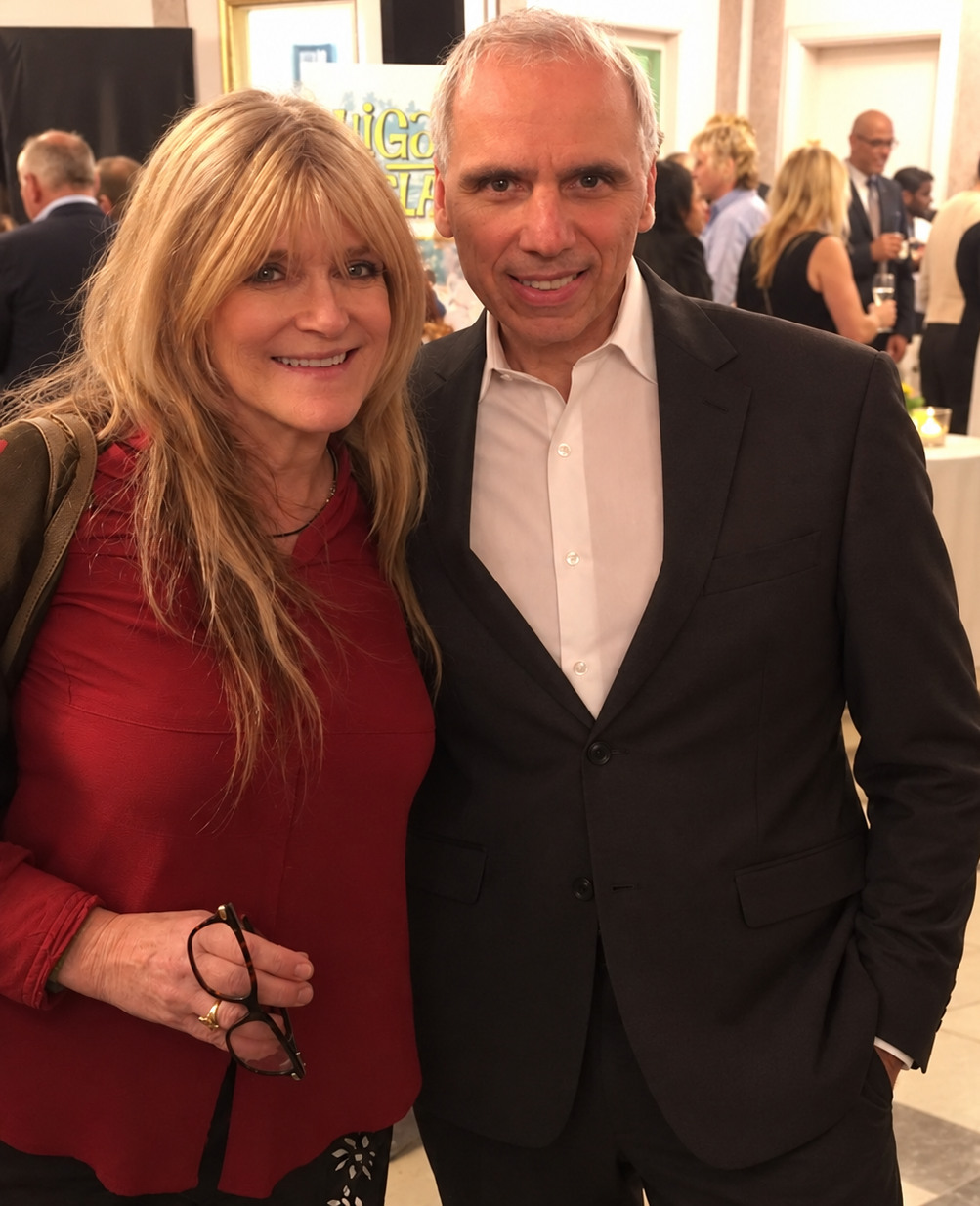 Herbie J Pilato with Susan Olsen