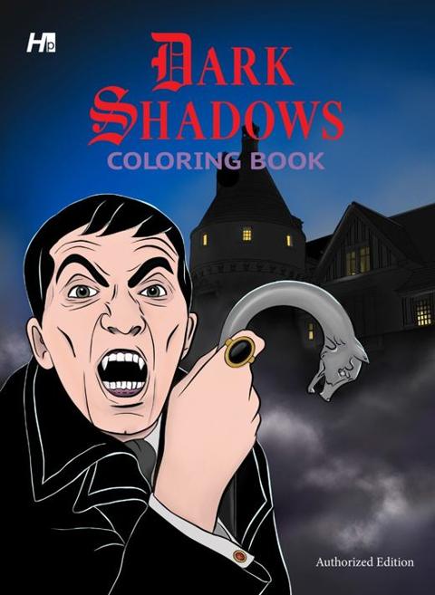 Dark Shadows Coloring Book book cover