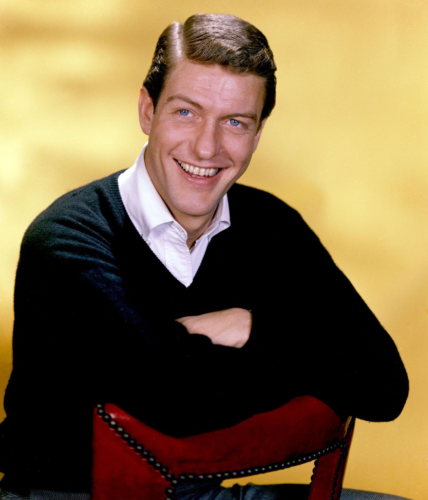 Dick Van Dyke in a classic color portrait