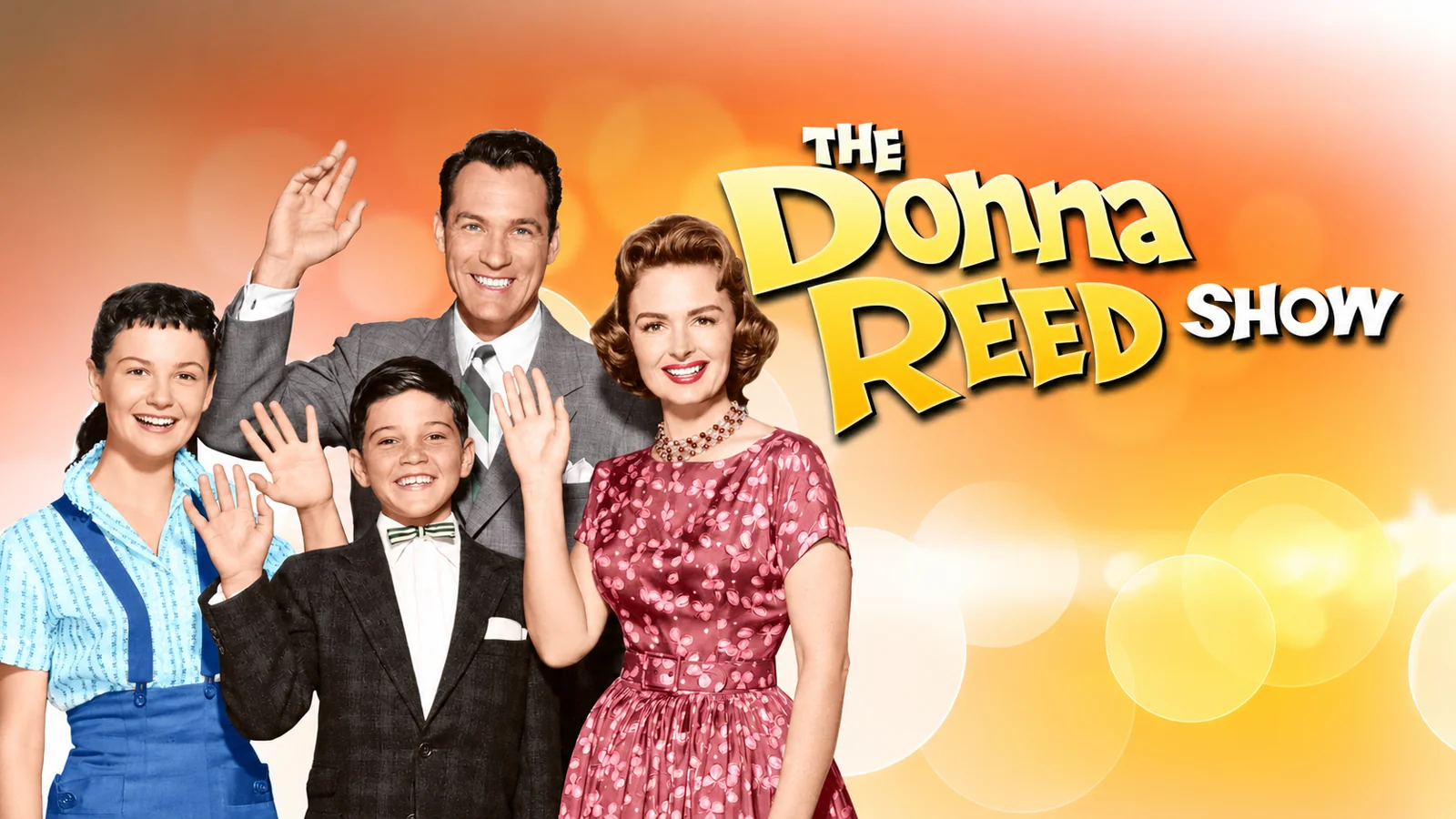 The Donna Reed Show cast and show logo