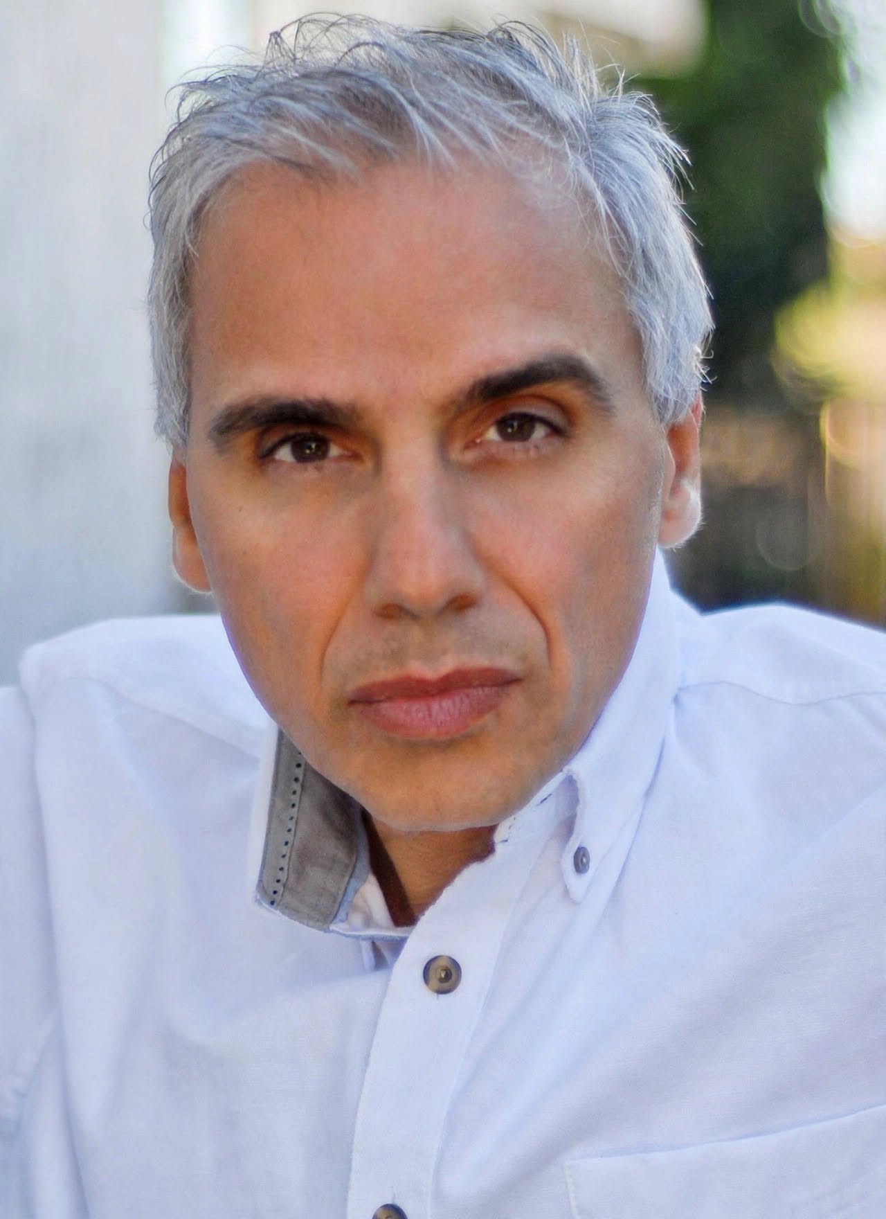 Herbie J Pilato in a white shirt
