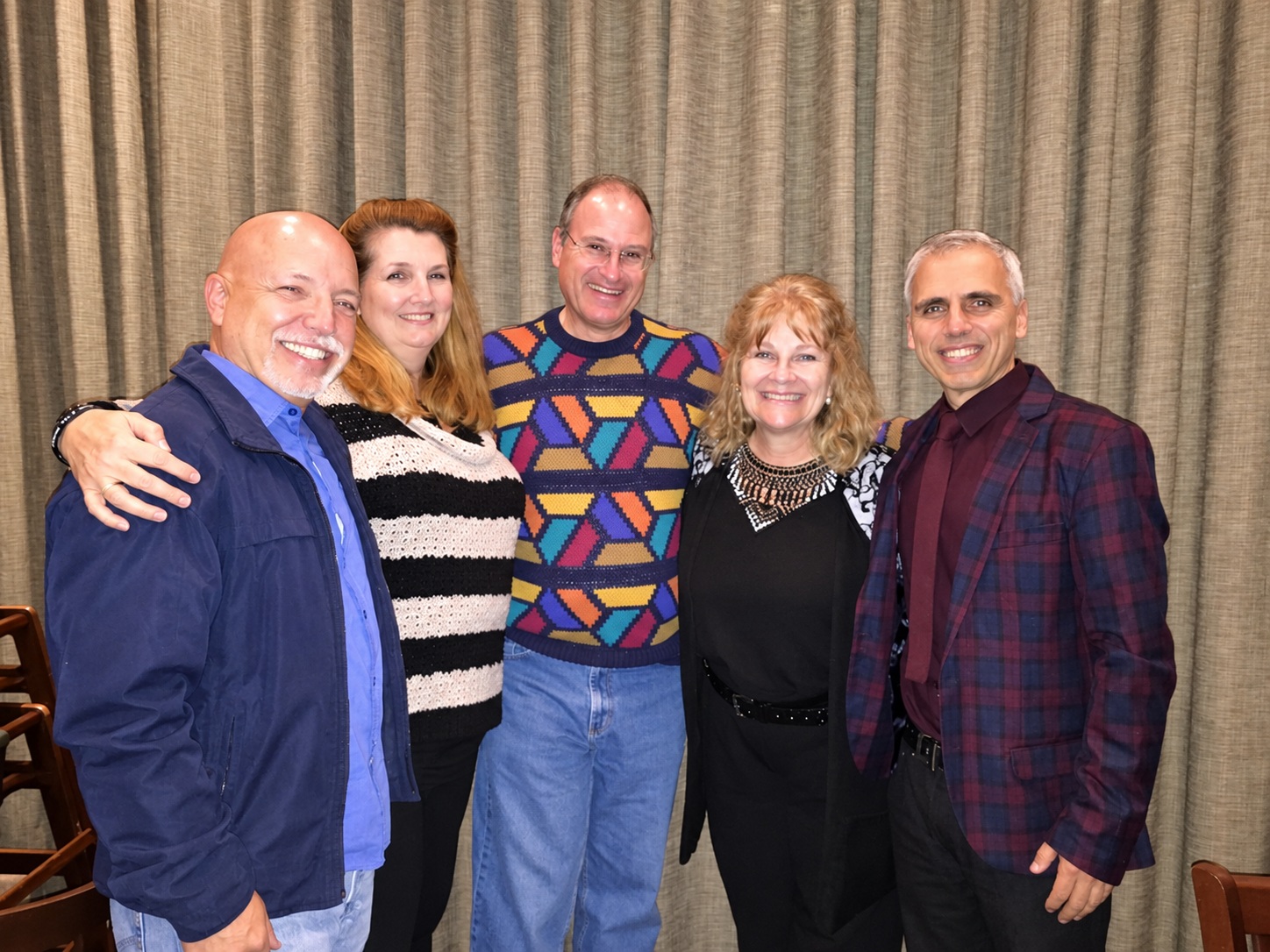 Herbie J reunited with Marty McClintock, Marypat Pena, Roger Hyman, and Kris Keller Kale in 2016