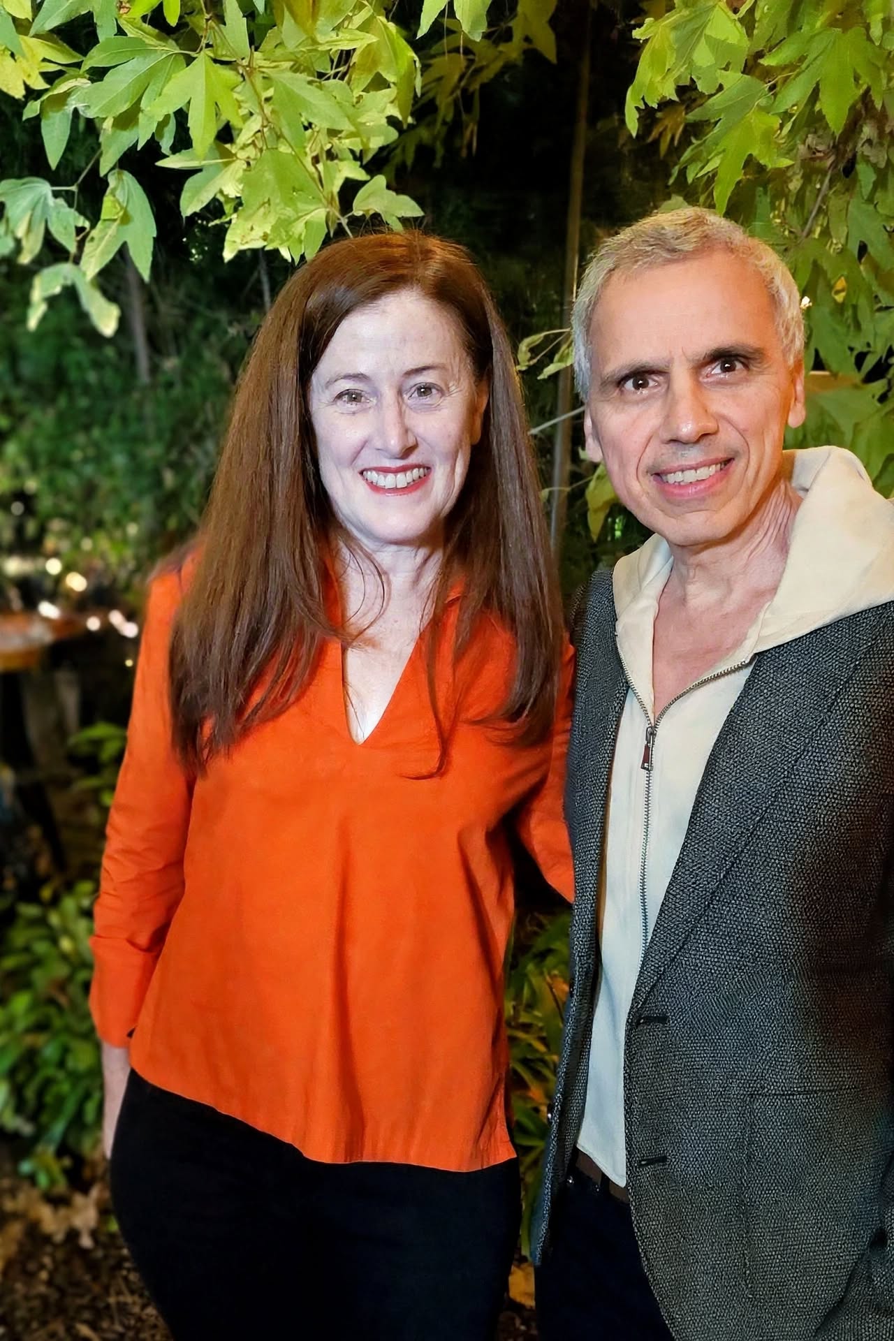 Herbie J Pilato with Kami Cotler