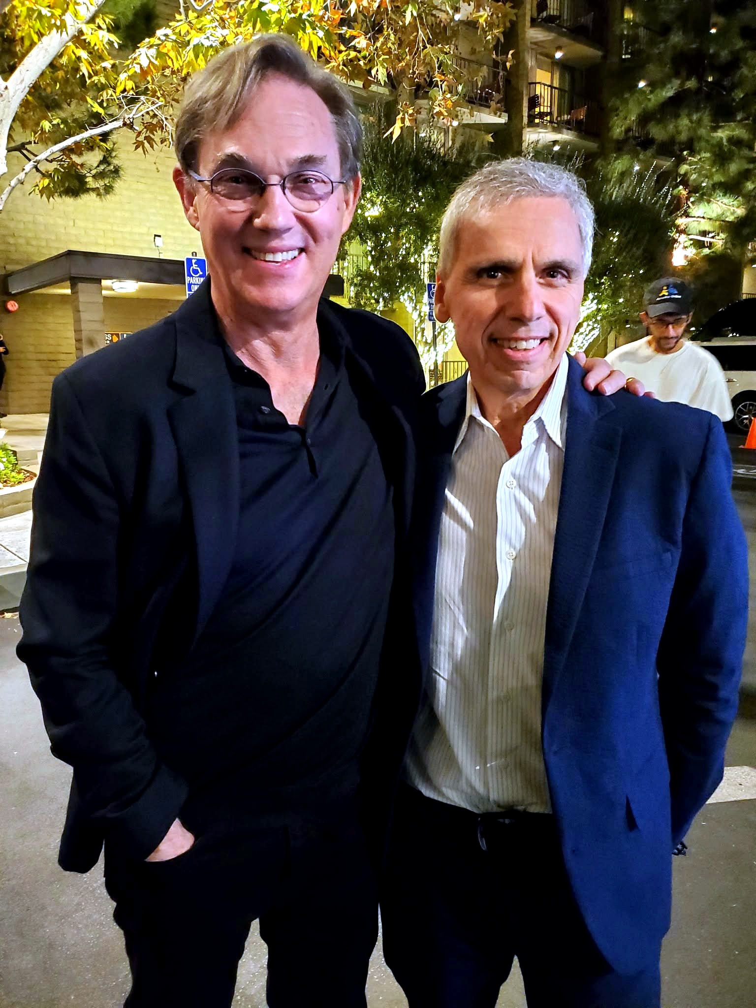 Herbie J Pilato with Richard Thomas